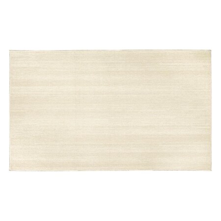 Paisaje 361470WEB 3 x 5 ft. My Magic Carpet Machine Washable Accent Rug, Solid Cream PA3020601